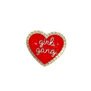 Girl gang pin